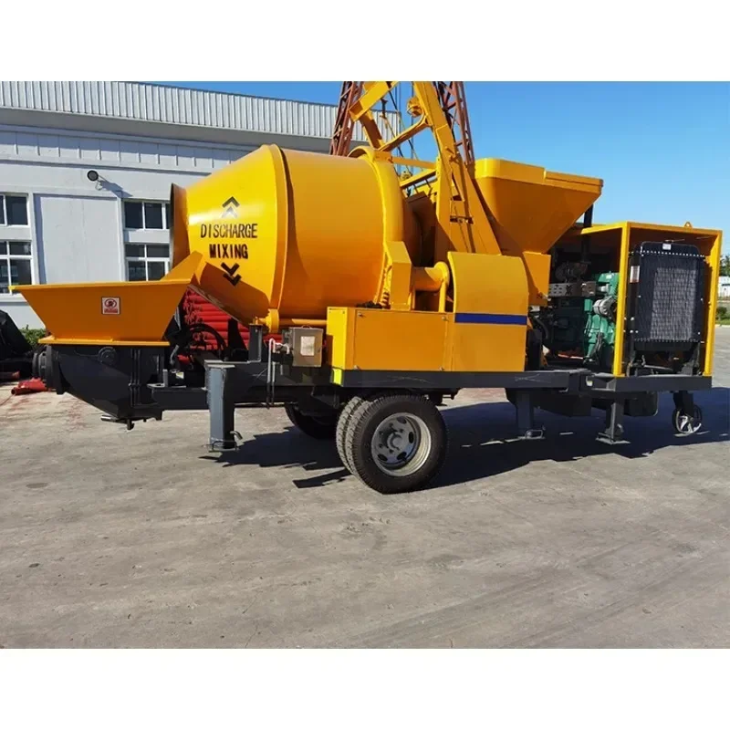 Factory Price 3m3 - 20m3 Small Electric Diesel Mobile Concrete Mixer with Pump Made in China Concrete Pump Mixer
Factory Price 3m3 - 20m3 Small Electric Diesel Mobile Concrete Mixer with Pump Made in China Concrete Pump Mixer