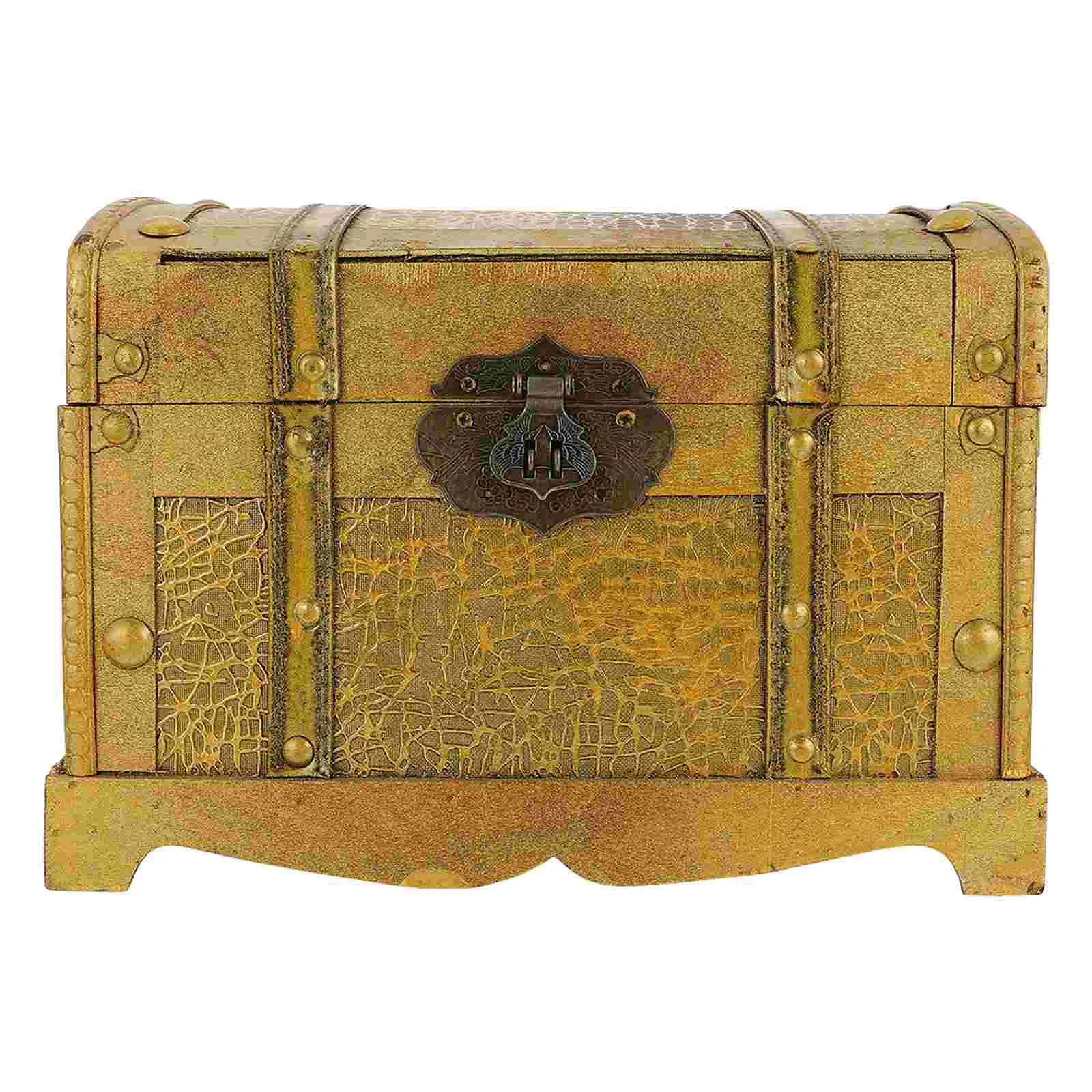 Wooden Box Treasure Chest Toy Goldendoodle Ornament Accessories Pirate Boxes Vintage Cosplay Trinkets
Wooden Box Treasure Chest Toy Goldendoodle Ornament Accessories Pirate Boxes Vintage Cosplay Trinkets