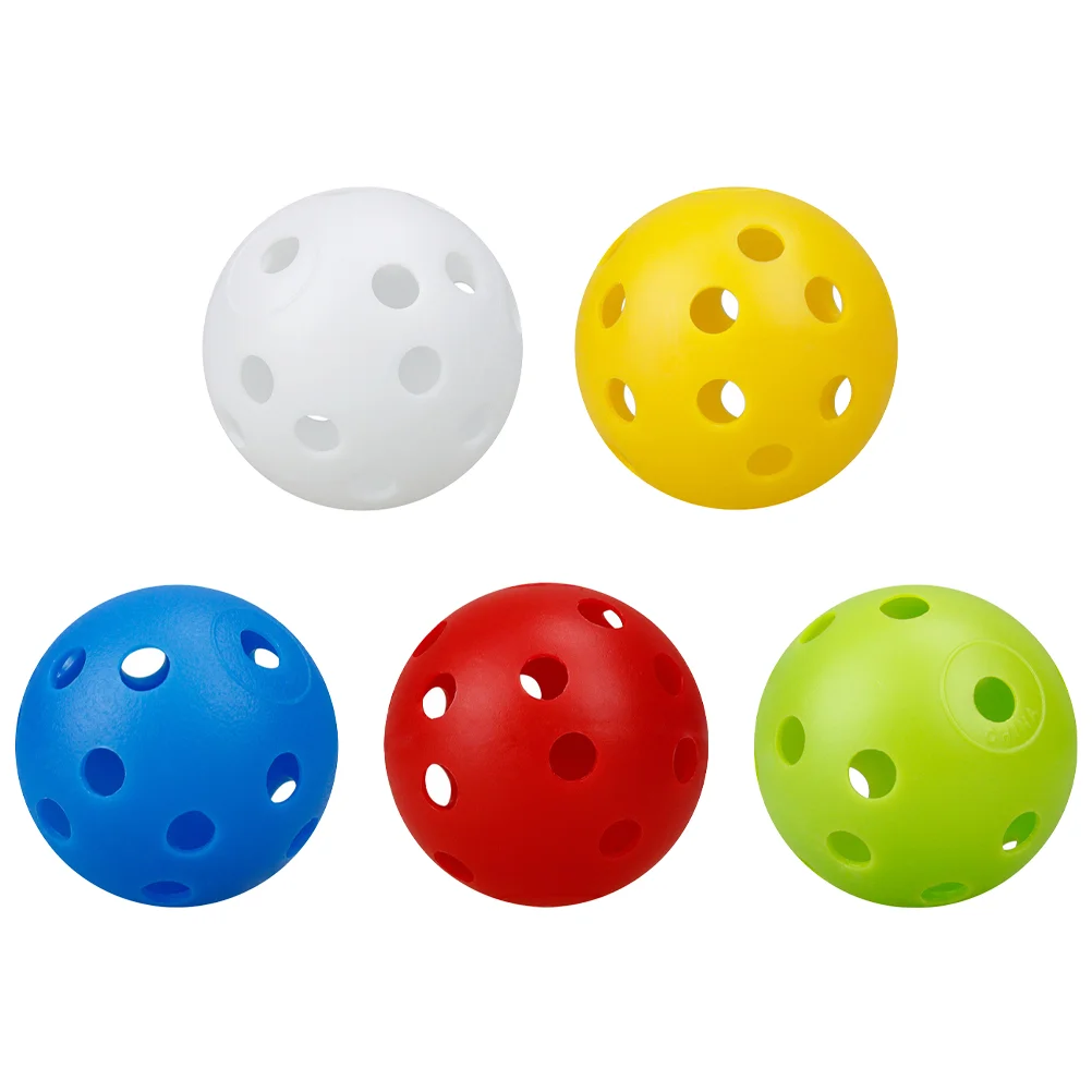 50pcs Golfing Practice Balls Porous Balls for Golfing Training Colored Plastic Golfing Balls Hollow-out Balls
50pcs Golfing Practice Balls Porous Balls for Golfing Training Colored Plastic Golfing Balls Hollow-out Balls