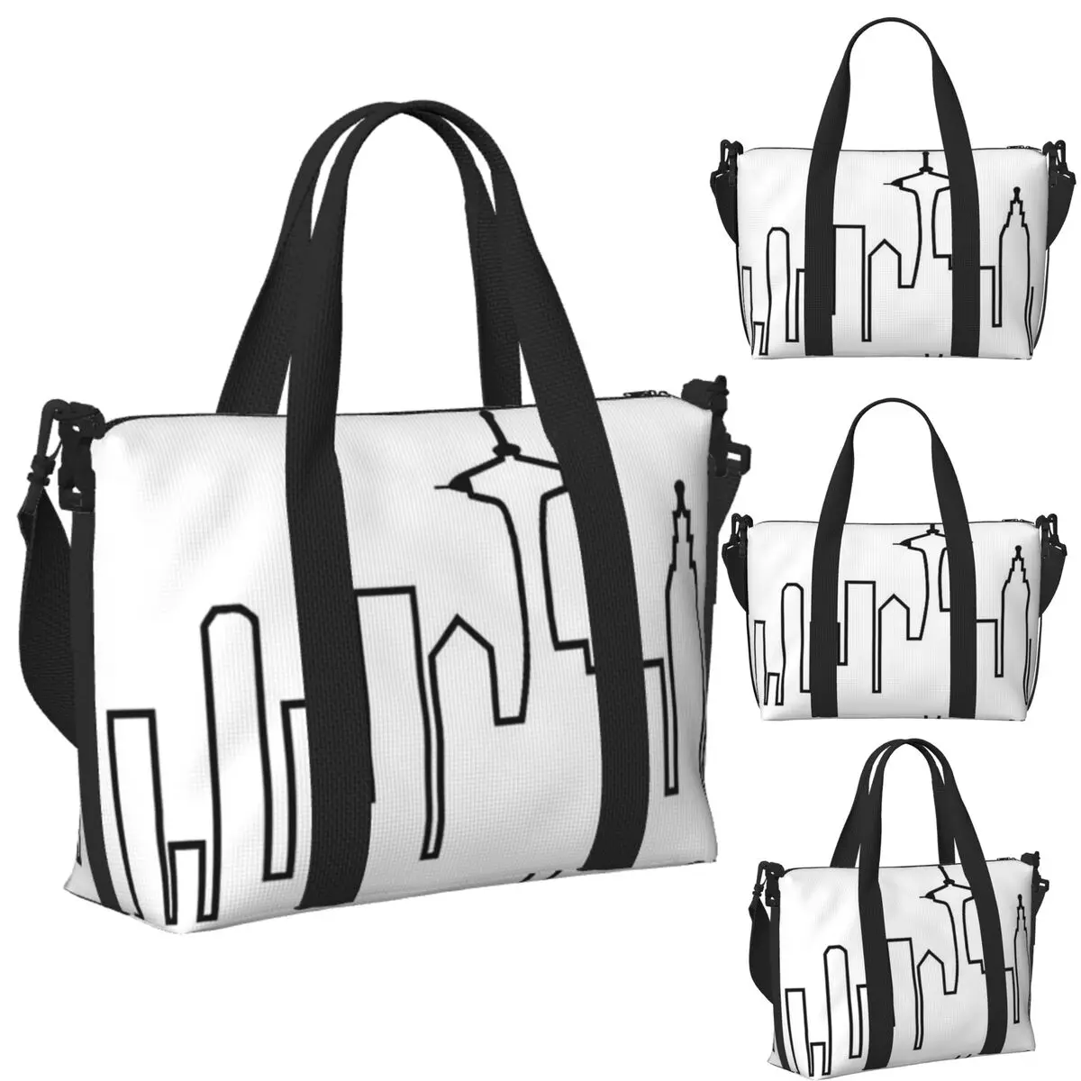 Custom Frasier - Seattle Silhouette Beach Travel Bag Large Capacity Tote Bags for Gym Sport Women Shopping Duffle Shoulder Bag
Custom Frasier - Seattle Silhouette Beach Travel Bag Large Capacity Tote Bags for Gym Sport Women Shopping Duffle Shoulder Bag
