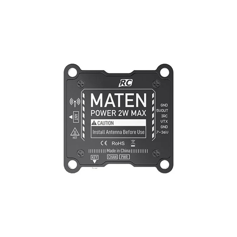 B03B-High-Power 1.2G 2W Video Transmitter With 5Mw To 2000Mw Adjustable Settings For FPV Drone
B03B-High-Power 1.2G 2W Video Transmitter With 5Mw To 2000Mw Adjustable Settings For FPV Drone
