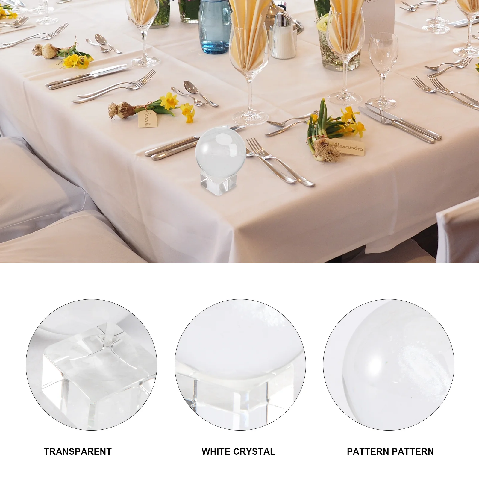 1Pcs Crystal Ball Adornment Creative Desktop Ornament Inner Carved Ball Home Decor Stylish Elegant Accent Household Ornament
1Pcs Crystal Ball Adornment Creative Desktop Ornament Inner Carved Ball Home Decor Stylish Elegant Accent Household Ornament