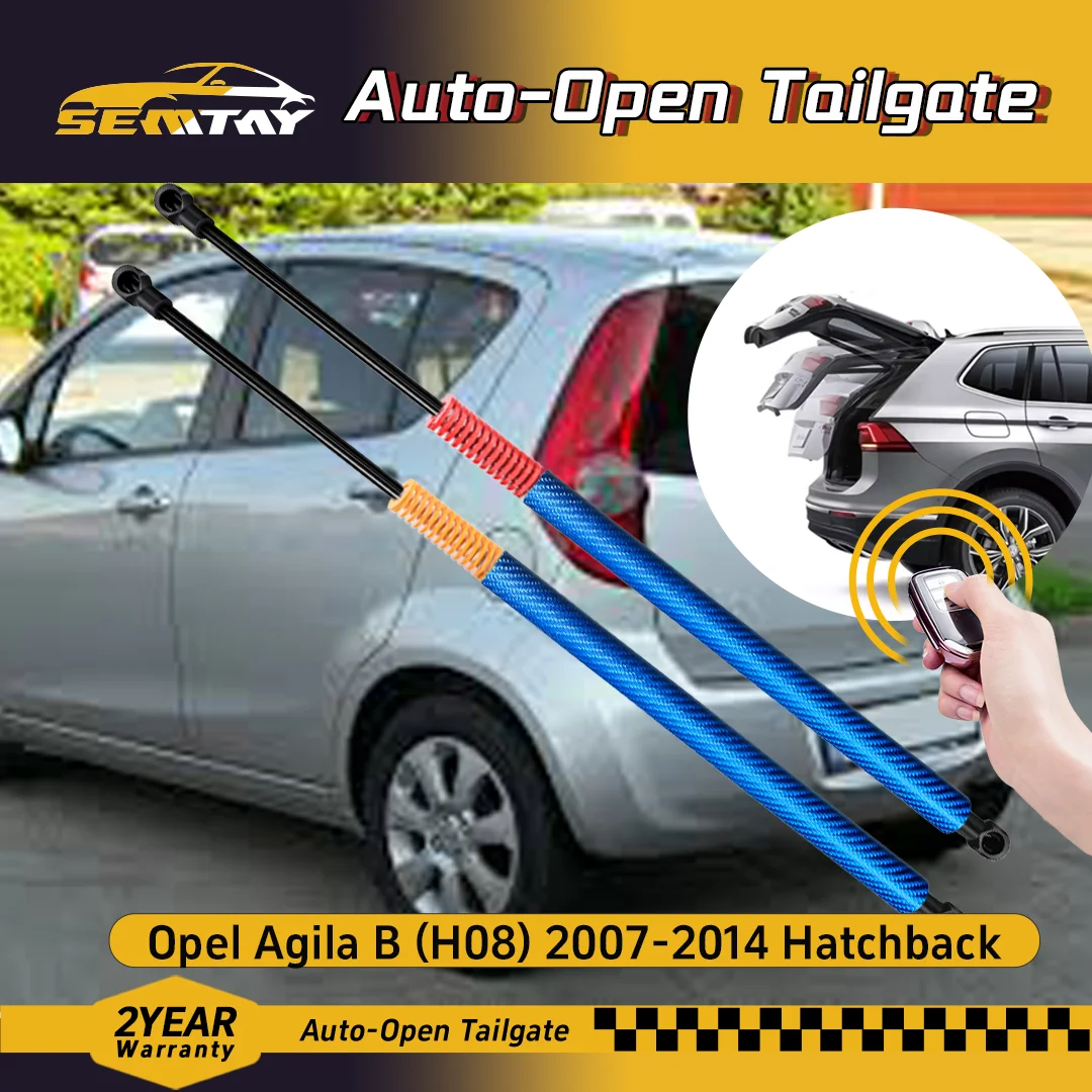 Автоматические амортизаторы SEMTAY с пружиной для багажника Agila B (H08) 2007-2014, хэтчбек, подъемник задней двери, опоры для багажника
Автоматические амортизаторы SEMTAY с пружиной для багажника Agila B (H08) 2007-2014, хэтчбек, подъемник задней двери, опоры для багажника