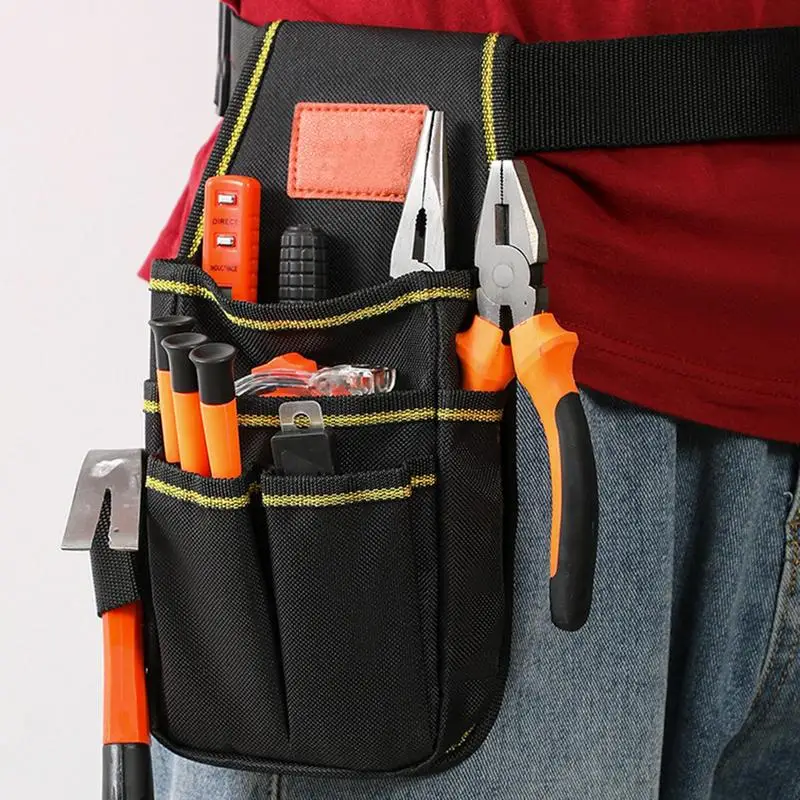 Electrical Tool Belt Pouch Waterproof Adjustable Heavy-Duty Thicken Waist Bag Organizer For Work Automotive Repair Industrial
Electrical Tool Belt Pouch Waterproof Adjustable Heavy-Duty Thicken Waist Bag Organizer For Work Automotive Repair Industrial