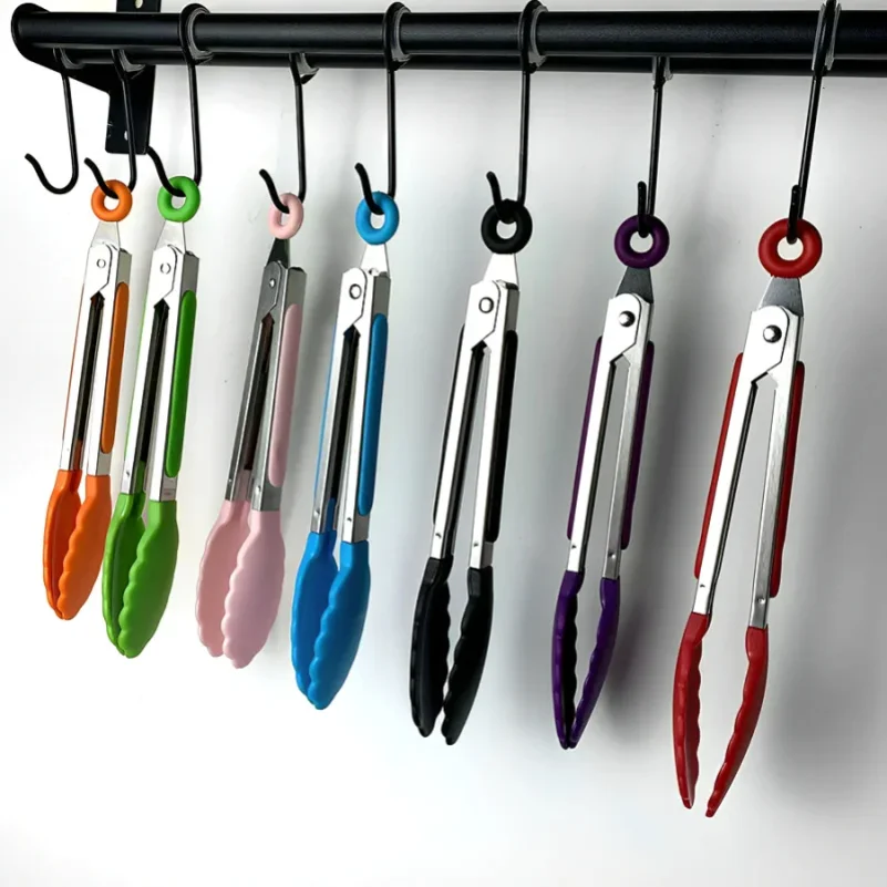 Anti Slip Cooking Serving Tongs Stainless Steel Food Clip Bread Salad Tong Heat-Resistant Barbecue Clips Kitchen Cooking Tool
Anti Slip Cooking Serving Tongs Stainless Steel Food Clip Bread Salad Tong Heat-Resistant Barbecue Clips Kitchen Cooking Tool