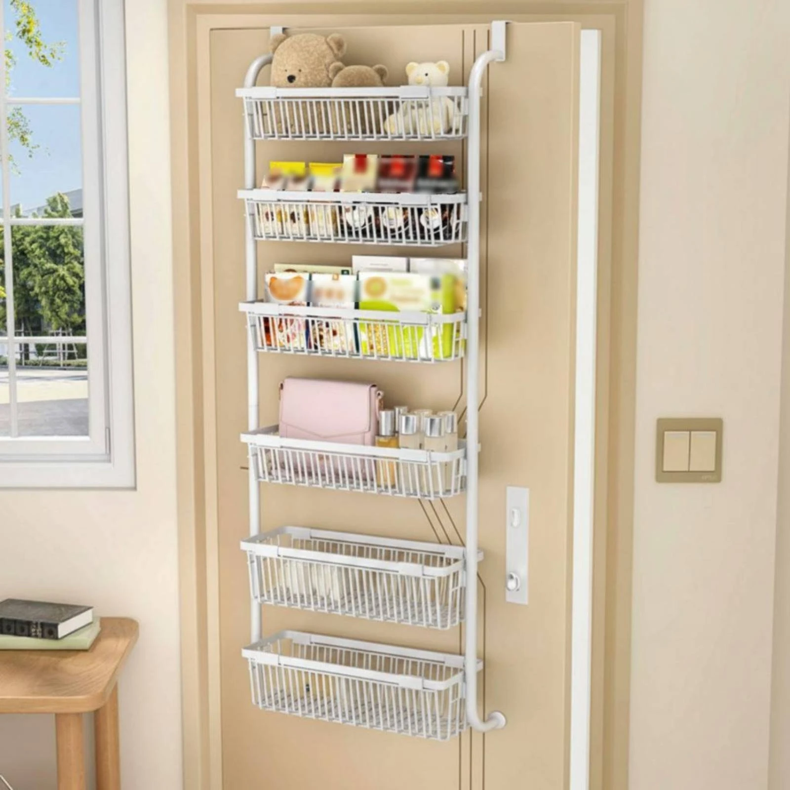 Door Hanging Basket Organizer Tooltool-Less Installation over Door Basket Shelf House Organization Space Saving Sturdy And
Door Hanging Basket Organizer Tooltool-Less Installation over Door Basket Shelf House Organization Space Saving Sturdy And