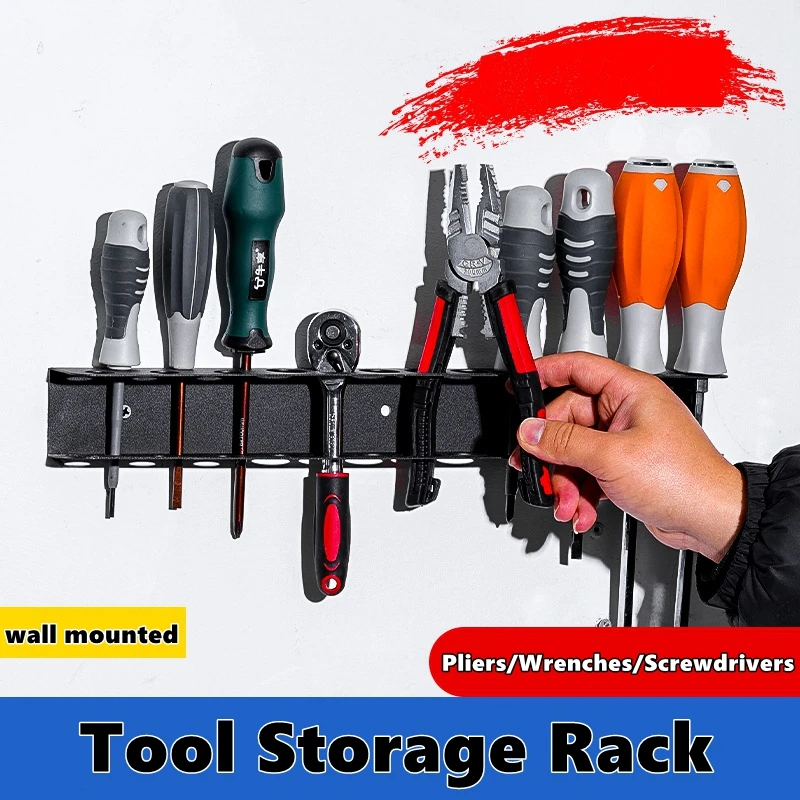 Screwdriver Organizer,Pliers Holder,Hammer Rack,Wrench Holder,Wall Mounted Hand Tool Storage Organizer for Workshop,Shed,Garage
Screwdriver Organizer,Pliers Holder,Hammer Rack,Wrench Holder,Wall Mounted Hand Tool Storage Organizer for Workshop,Shed,Garage