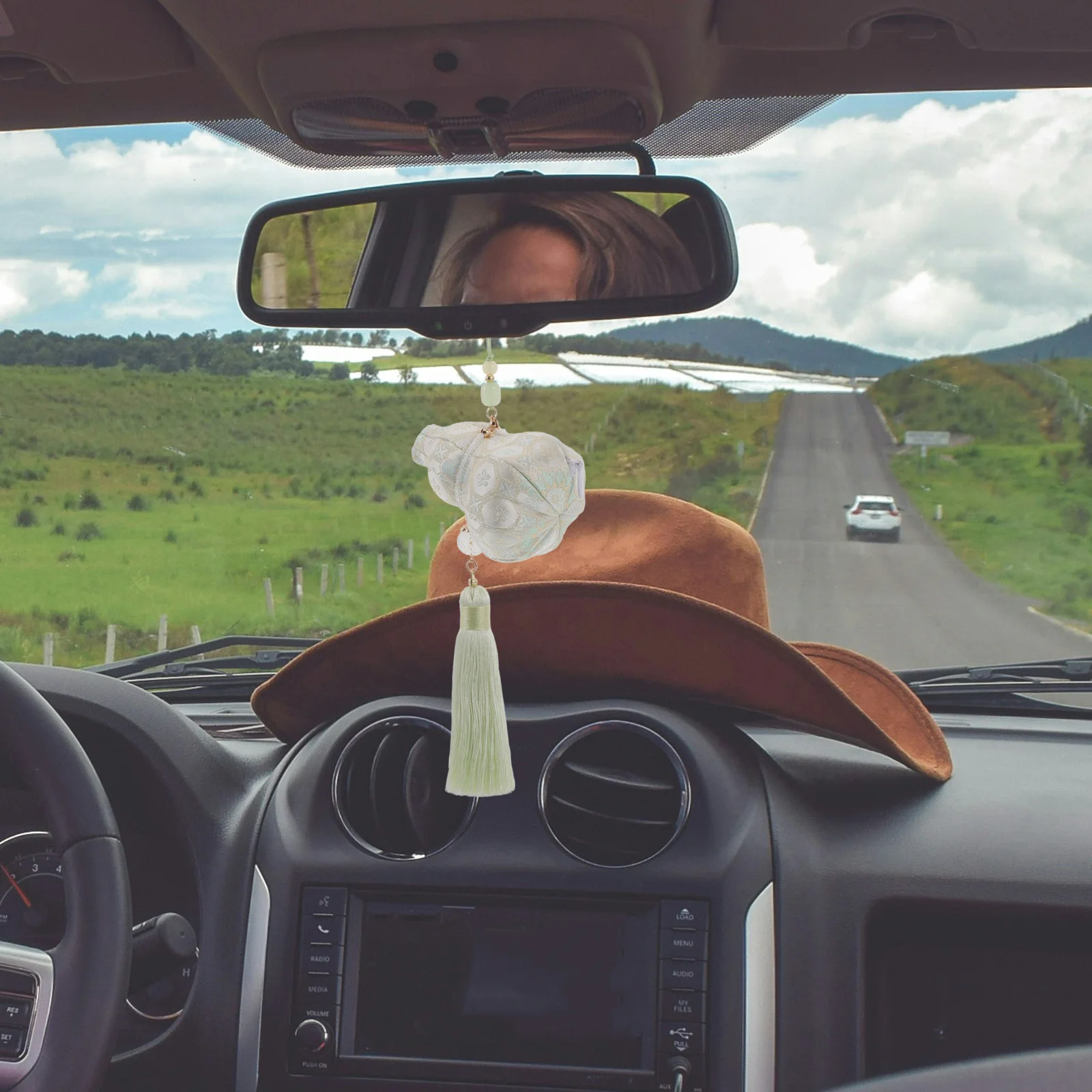 Chinese Style Gourd Sachet Pendant Delicate Hanging Ornament Natural Osmanthus Fragrance Sachet Decor for Vehicle Hanfu
Chinese Style Gourd Sachet Pendant Delicate Hanging Ornament Natural Osmanthus Fragrance Sachet Decor for Vehicle Hanfu