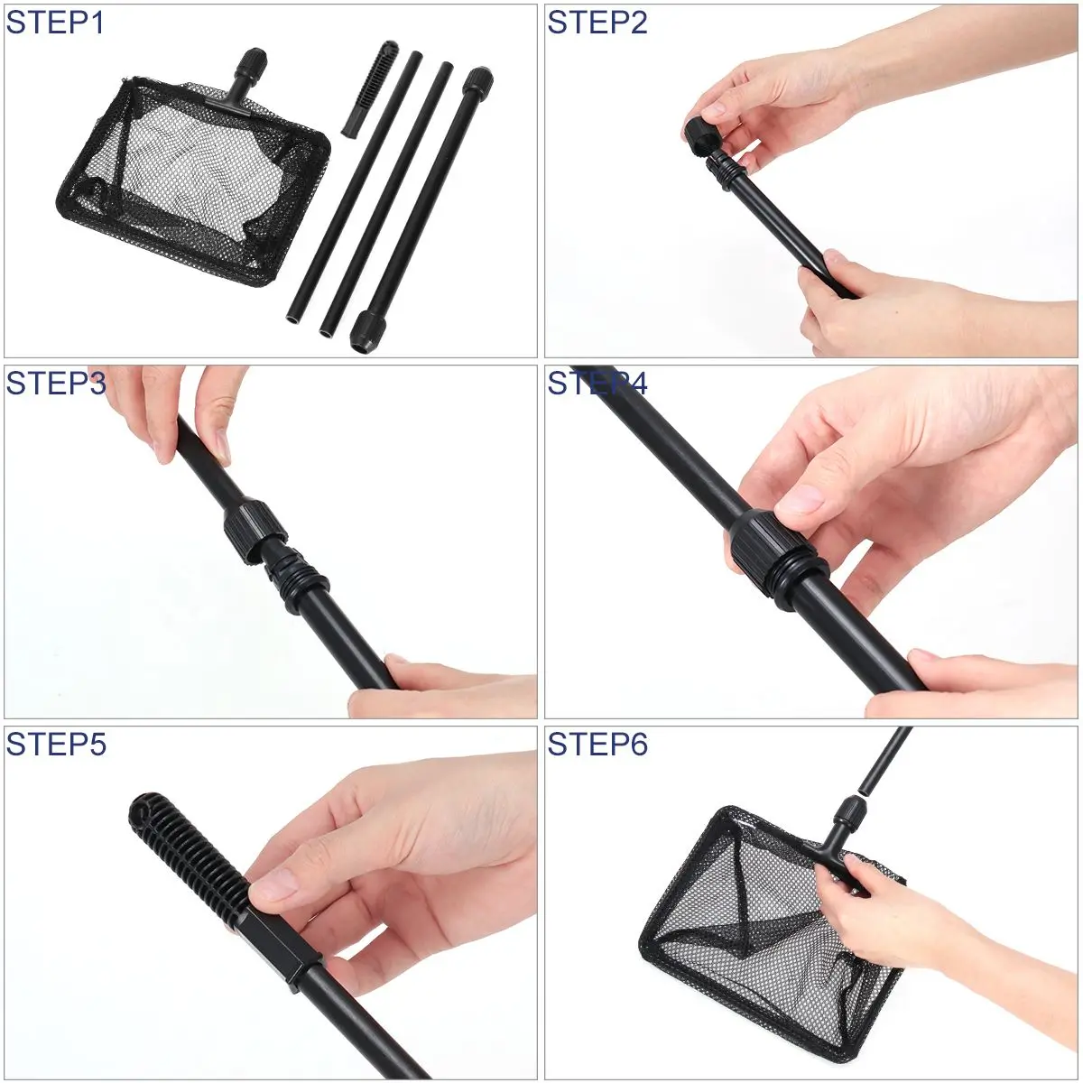 Aquarium Net Landing Network for Tank Large Fish Small Scoop Fishing Nets Fishnets Telescopic
Aquarium Net Landing Network for Tank Large Fish Small Scoop Fishing Nets Fishnets Telescopic