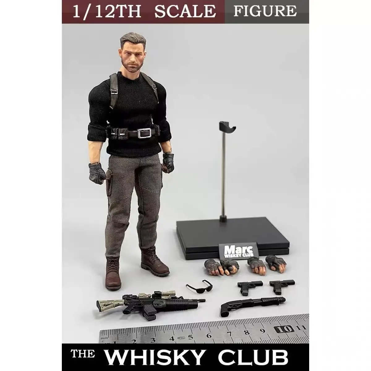 In Stock 1/12 Scale Bigaddict Target 001 Whiskey Club Killer Mark Action Figure Collection Decoration Ornament Model Toy Gifts
In Stock 1/12 Scale Bigaddict Target 001 Whiskey Club Killer Mark Action Figure Collection Decoration Ornament Model Toy Gifts