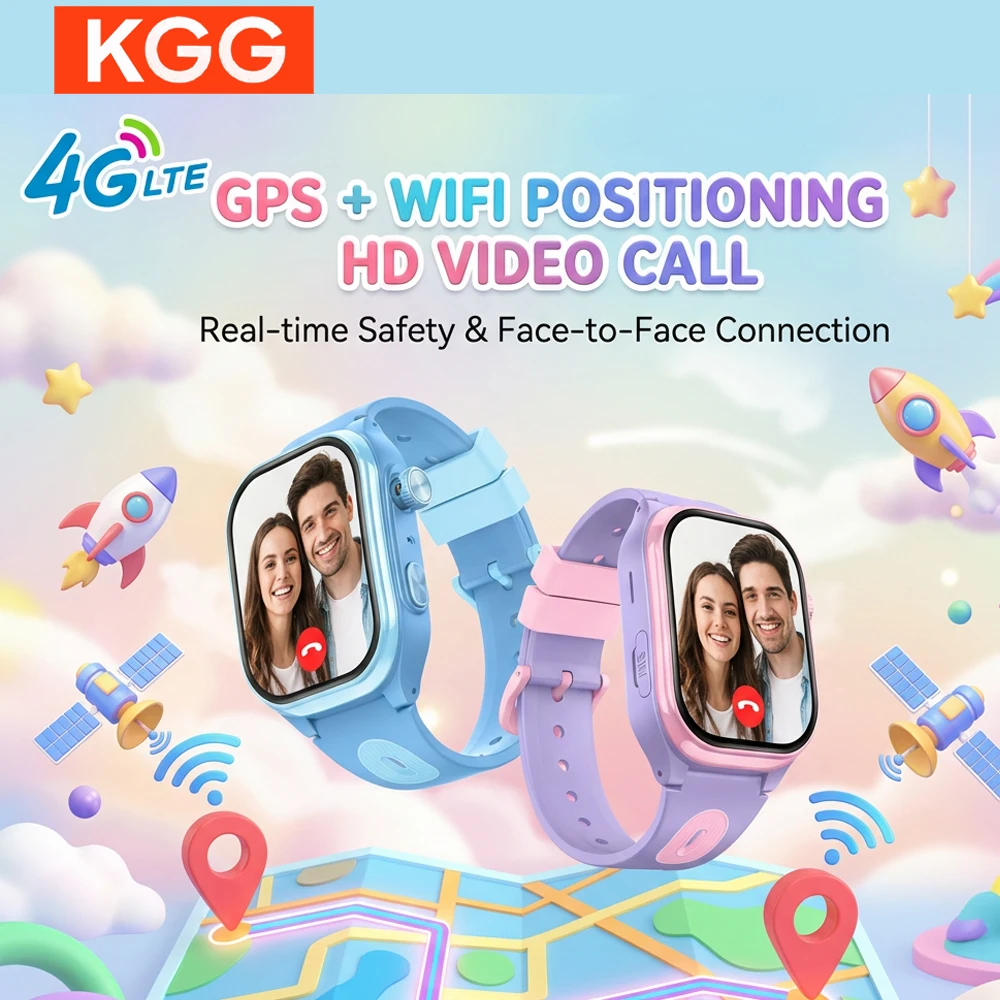 Kids 4G Smart Watch 2+16GB 2.0'' Screen GPS WiFi Video Call Camera Monitor Tracker APP Download Waterproof Children Phone Watch
Kids 4G Smart Watch 2+16GB 2.0'' Screen GPS WiFi Video Call Camera Monitor Tracker APP Download Waterproof Children Phone Watch