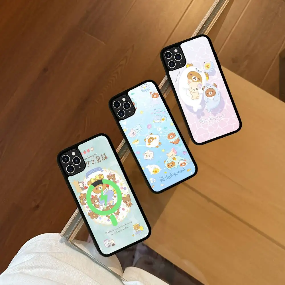 Cartoon R-RilakkumaS Magnetic For Magsafe Phone Case For IPhone 17 Air 16 Pro Max 15 14 13 12 11 Protective Cover
Cartoon R-RilakkumaS Magnetic For Magsafe Phone Case For IPhone 17 Air 16 Pro Max 15 14 13 12 11 Protective Cover