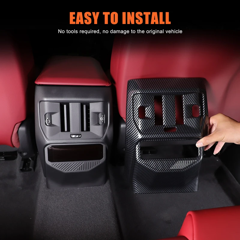 For BMW X3 G45/2025+ rear exhaust air outlet anti-kick cover Rear outlet protection cover Protective accessories ABS
For BMW X3 G45/2025+ rear exhaust air outlet anti-kick cover Rear outlet protection cover Protective accessories ABS
