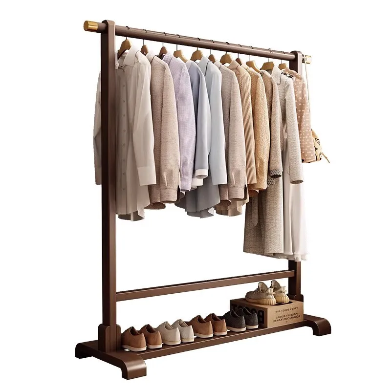Solid wood hanger household Nordic hanger floor-to-ceiling bedroom bedside simple coat rack
Solid wood hanger household Nordic hanger floor-to-ceiling bedroom bedside simple coat rack