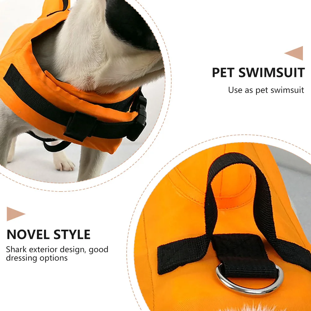 Vest Swimsuit Pet Floatation Nylon H led Safety Small Swimwear Shark Double Protection Buckle
Vest Swimsuit Pet Floatation Nylon H led Safety Small Swimwear Shark Double Protection Buckle