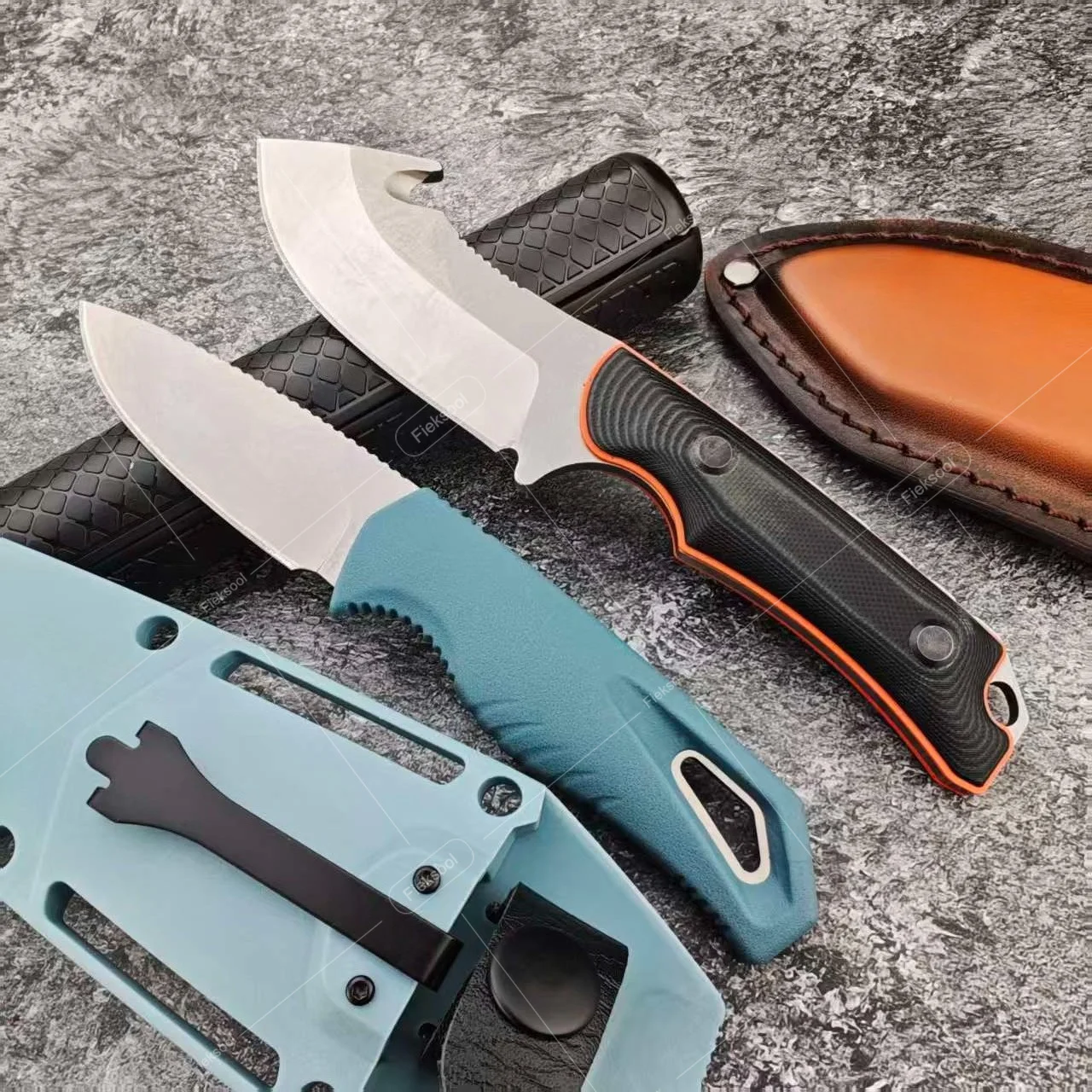 15018 Saddle Mountain Skinner Fixed Blade BM Knife Outdoor High Hardness G10 Handle Jungle Adventure Hiking Pocket Knife with Leather Sheath Camping Straight EDC Knives
15018 Saddle Mountain Skinner Fixed Blade BM Knife Outdoor High Hardness G10 Handle Jungle Adventure Hiking Pocket Knife with Leather Sheath Camping Straight EDC Knives