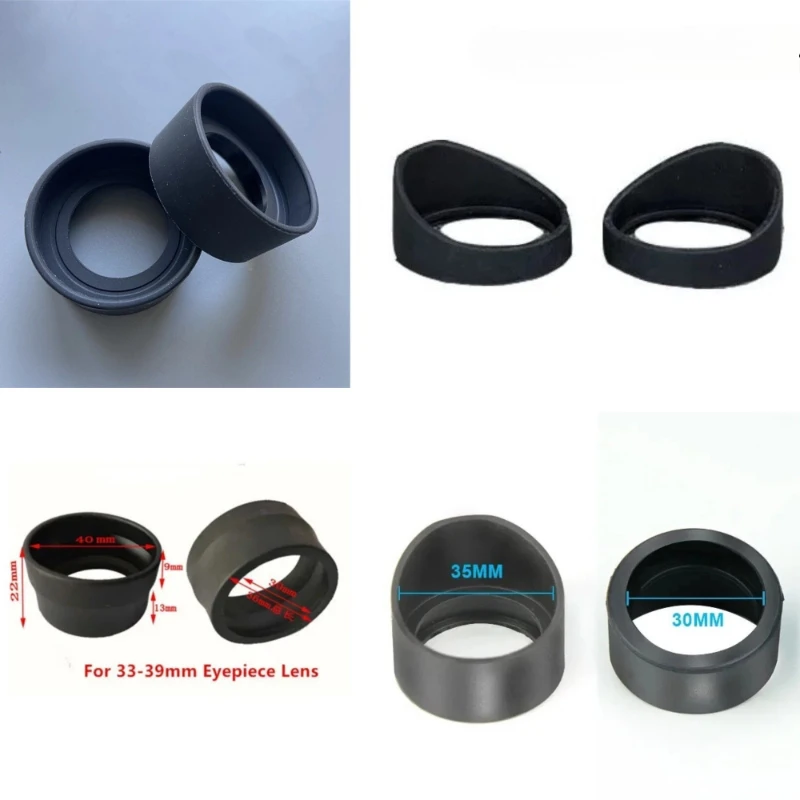 10pcs Multiple Sizes Microscopio Eyephone High Elasticity Rubber Eyepiece Eyecup Guard for Stereo Microscope Lens Tools
10pcs Multiple Sizes Microscopio Eyephone High Elasticity Rubber Eyepiece Eyecup Guard for Stereo Microscope Lens Tools