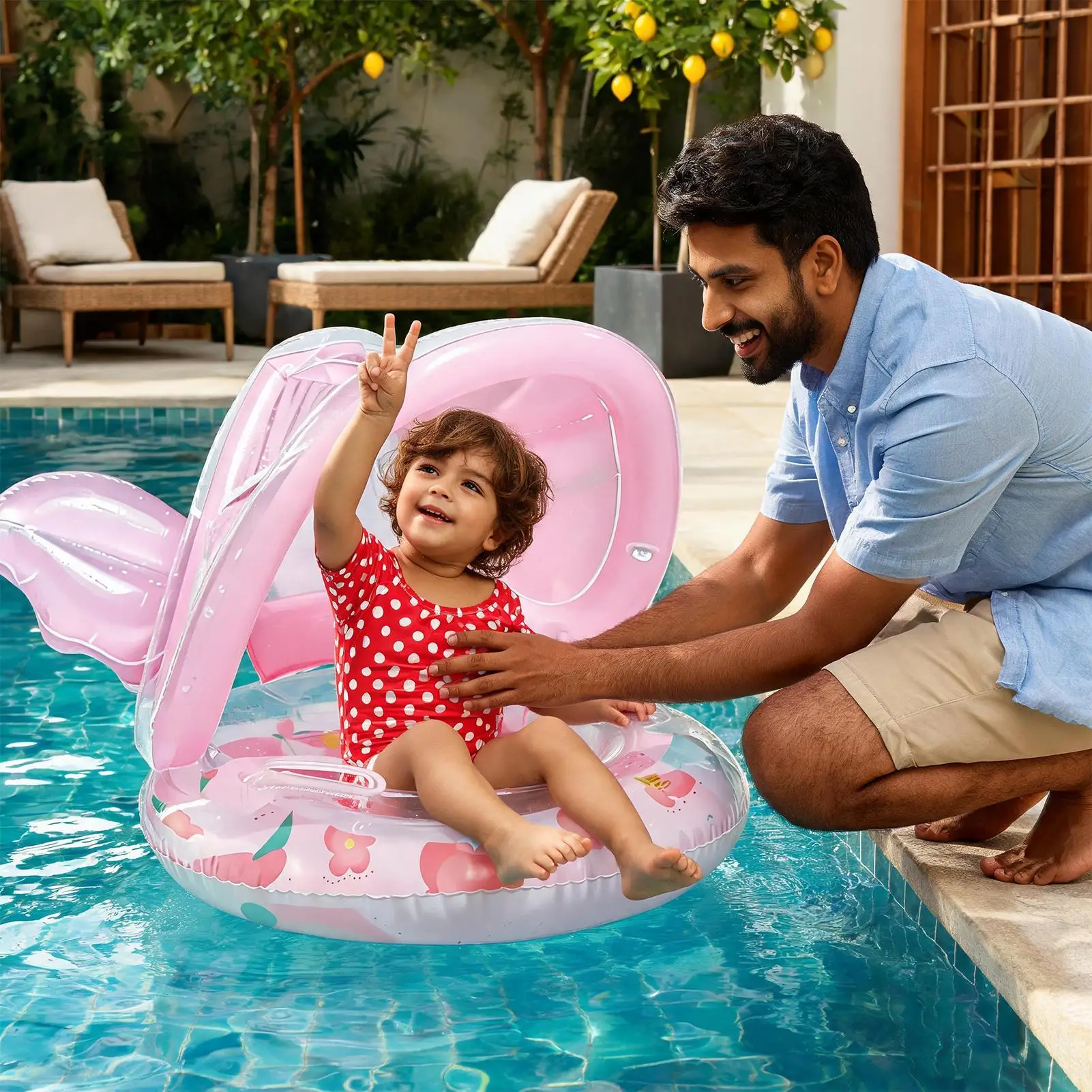 Kids Pool Float Sun Protection Floating Seat Play Swimming Pool Floats With Sunshade For Summer Lake River Party Camping Travel
Kids Pool Float Sun Protection Floating Seat Play Swimming Pool Floats With Sunshade For Summer Lake River Party Camping Travel