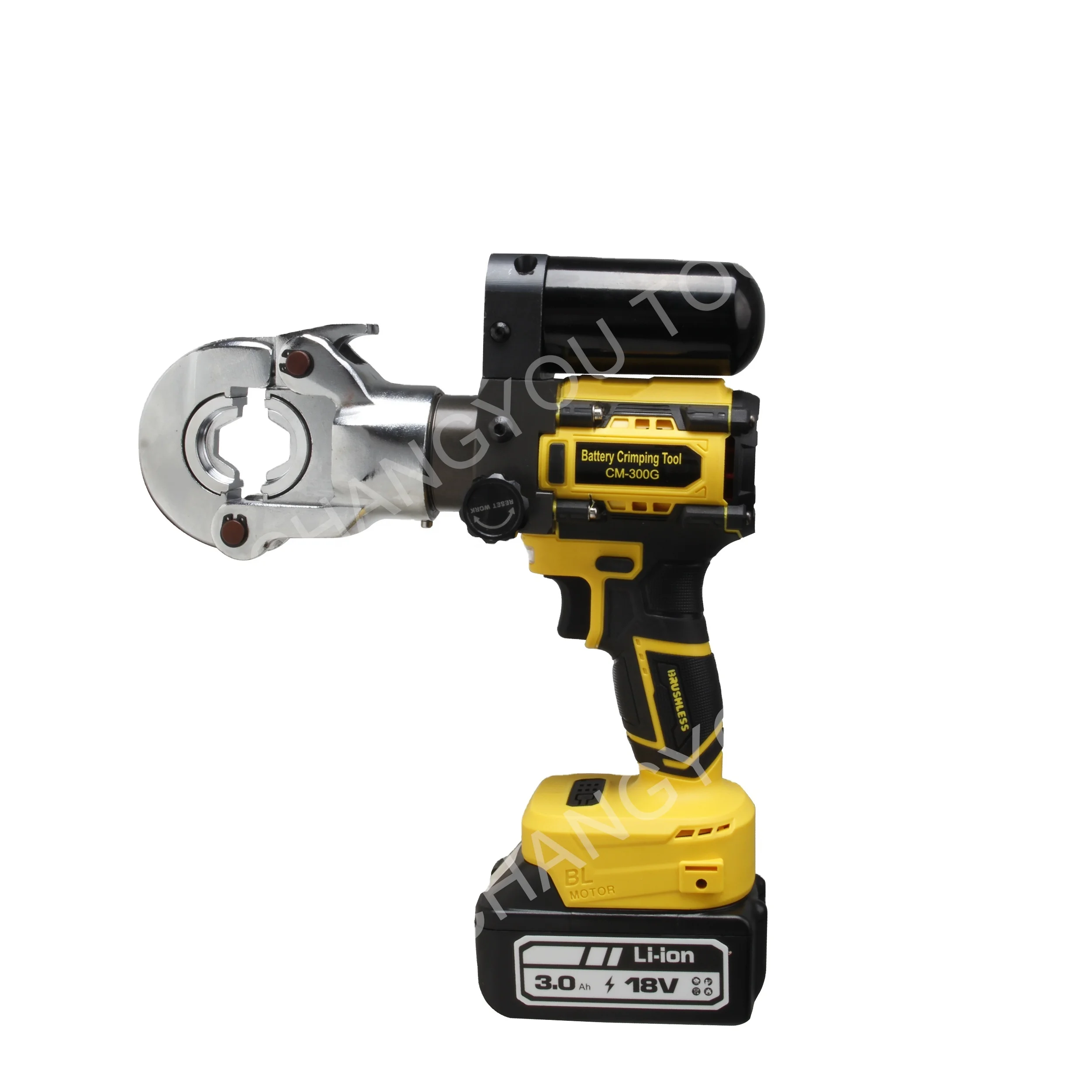 CM-300G Mini Hydraulic Battery Powered Cable Crimping Tool Professional Compression Power Crimping Tool 16-300 Cable
CM-300G Mini Hydraulic Battery Powered Cable Crimping Tool Professional Compression Power Crimping Tool 16-300 Cable