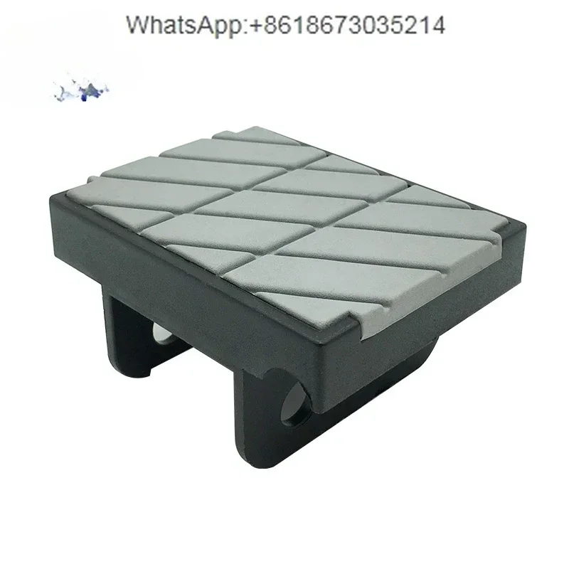80 * 62Mm high quality durable transport chain pad rubber block, for woodworking, edge banding machine
80 * 62Mm high quality durable transport chain pad rubber block, for woodworking, edge banding machine