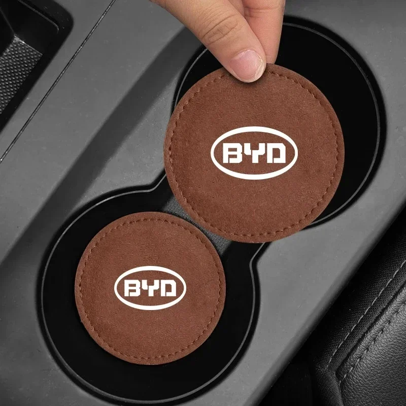 2Pcs Non Slip Suede Leather Cup Holder Pads Car Cup Coasters for BYD Atto 3 Seal Dolphin Sealion 6 Yuan Plus Seal U Frigate 07
2Pcs Non Slip Suede Leather Cup Holder Pads Car Cup Coasters for BYD Atto 3 Seal Dolphin Sealion 6 Yuan Plus Seal U Frigate 07