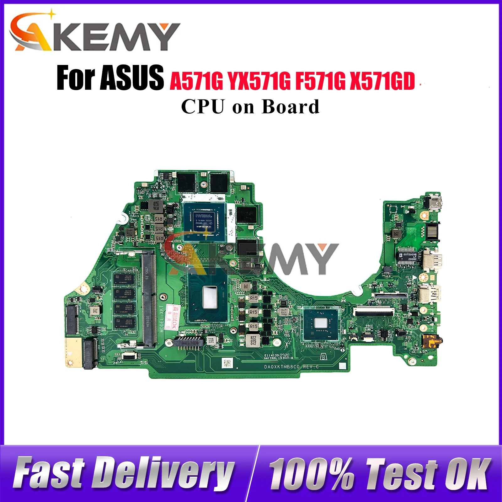 X571GT Материнская плата для ноутбука ASUS VivoBook K571G X571GD YX571G FX571G X571G F571G R571G A571G VX60G X571GT Материнская плата с процессором
X571GT Материнская плата для ноутбука ASUS VivoBook K571G X571GD YX571G FX571G X571G F571G R571G A571G VX60G X571GT Материнская плата с процессором