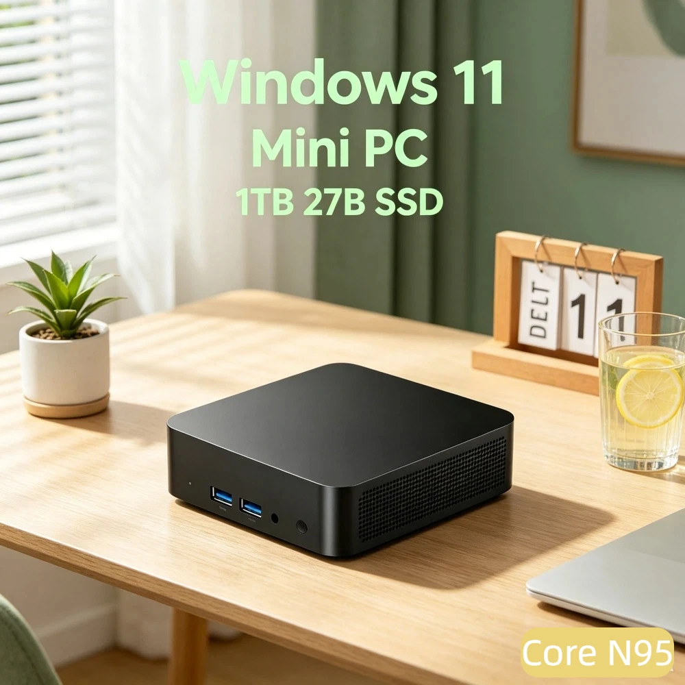 High-end Core N95 Windows 11 Pro Mini PC 32GB RAM 1TB/2TB SSD WiFi6 BT5.2 4K HD Office Gaming PC 3 Years Warranty
High-end Core N95 Windows 11 Pro Mini PC 32GB RAM 1TB/2TB SSD WiFi6 BT5.2 4K HD Office Gaming PC 3 Years Warranty