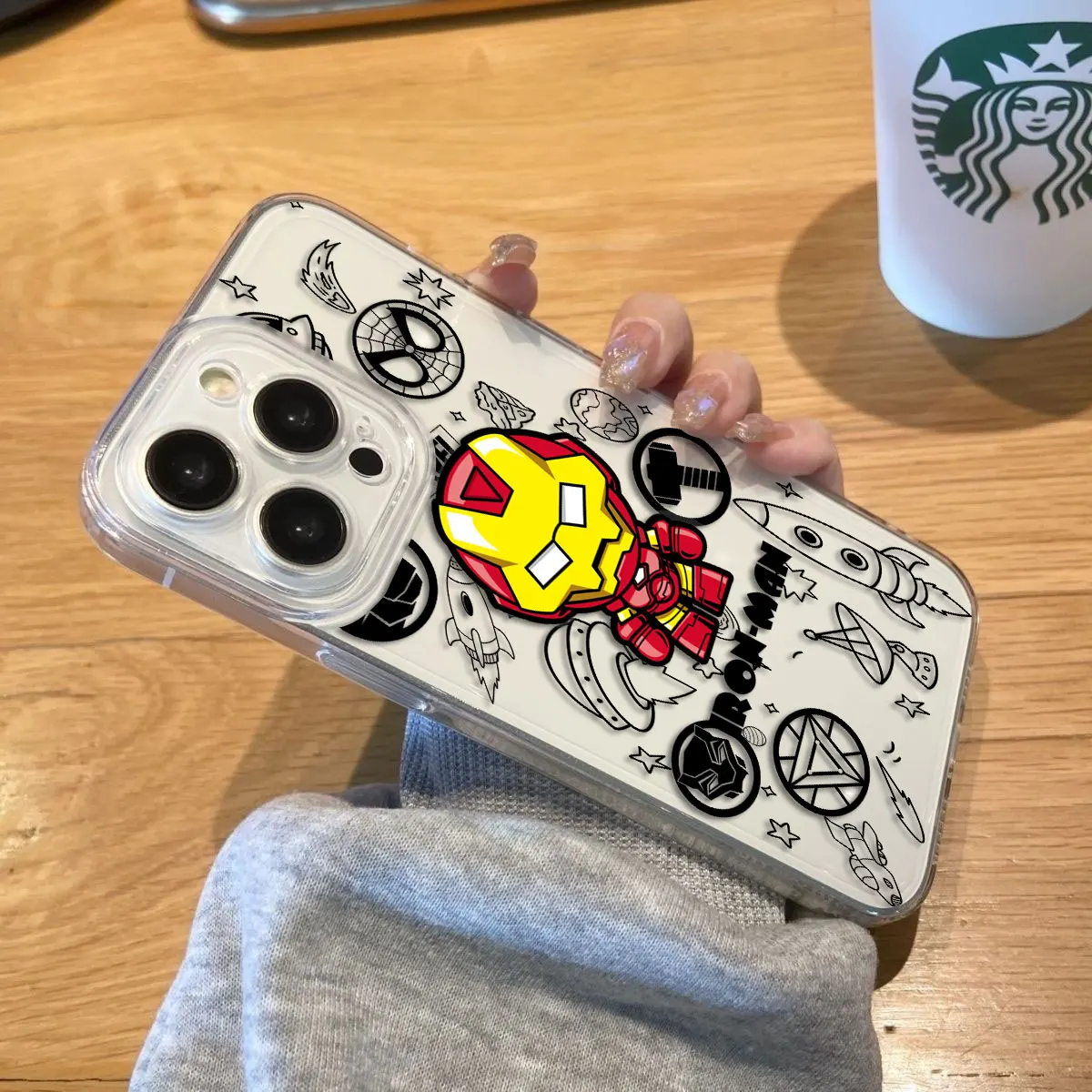 Groot Deadpool Spider Man Clear Phone Case For VIVO Y100 Y76 Y75 Y51 Y50 Y36 Y35 Y28 Y27 Y22S Y33S Y21 Y20 Y19S Y17S Y15S Case
Groot Deadpool Spider Man Clear Phone Case For VIVO Y100 Y76 Y75 Y51 Y50 Y36 Y35 Y28 Y27 Y22S Y33S Y21 Y20 Y19S Y17S Y15S Case