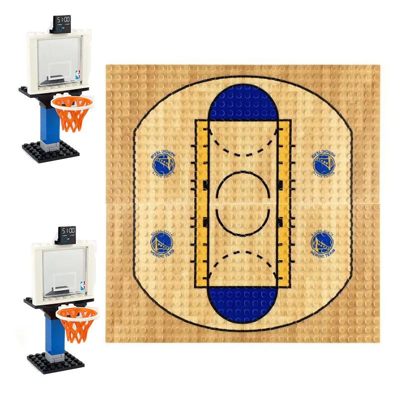 New MOC Building Blocks Sports Series Base Plate 16x32 Basketball Hoop & Football Court Accessories Set for Children's Scene Toy
New MOC Building Blocks Sports Series Base Plate 16x32 Basketball Hoop & Football Court Accessories Set for Children's Scene Toy