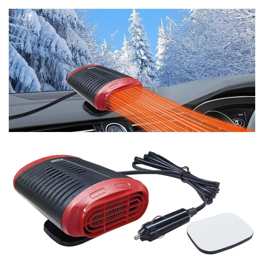 Car Heater, 12V 150W Windshield Defogger and Defroster that Plug into Cigarette Lighter for Winter, 2 in 1 Fast Heating amp Cool
Car Heater, 12V 150W Windshield Defogger and Defroster that Plug into Cigarette Lighter for Winter, 2 in 1 Fast Heating amp Cool
