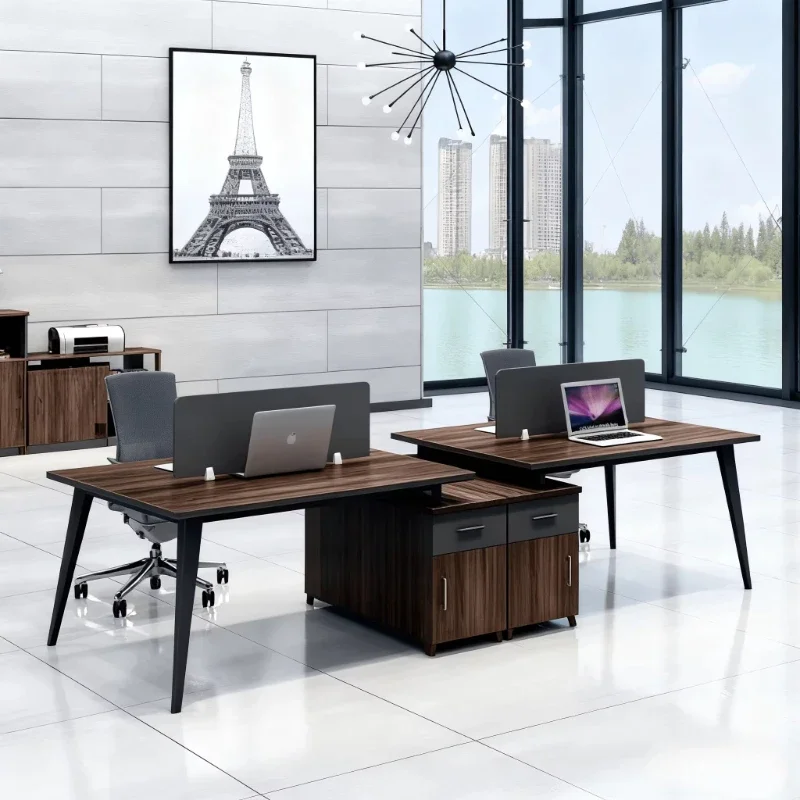 High-quality durable wooden office workstation desk partition drawer floor-to-ceiling multi-desk - modern luxury business desk
High-quality durable wooden office workstation desk partition drawer floor-to-ceiling multi-desk - modern luxury business desk