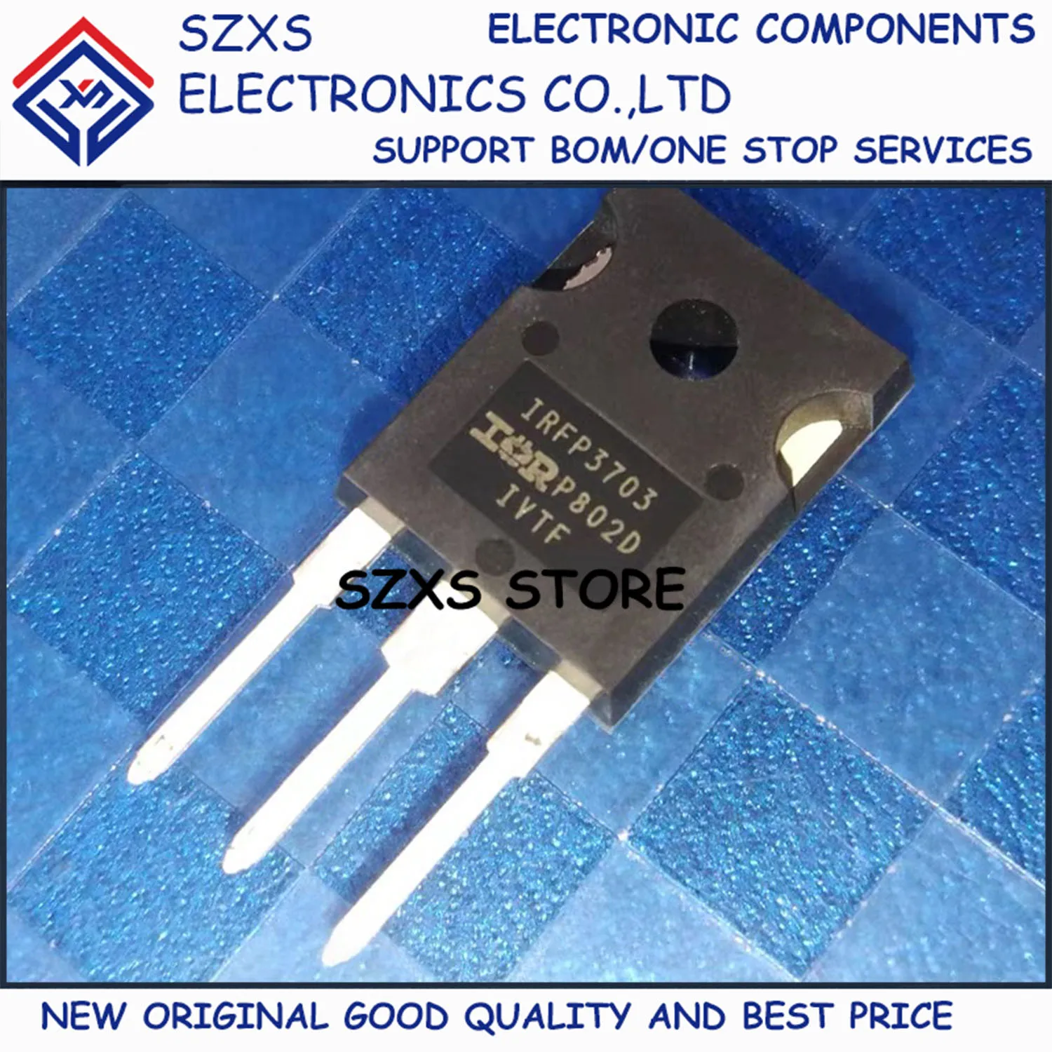 New Original 10Pcs IRFP3703 IRFP3703PBF TO-247 30V 210A MOSFET Field-Effect Transistor In Stock Good Quality
New Original 10Pcs IRFP3703 IRFP3703PBF TO-247 30V 210A MOSFET Field-Effect Transistor In Stock Good Quality