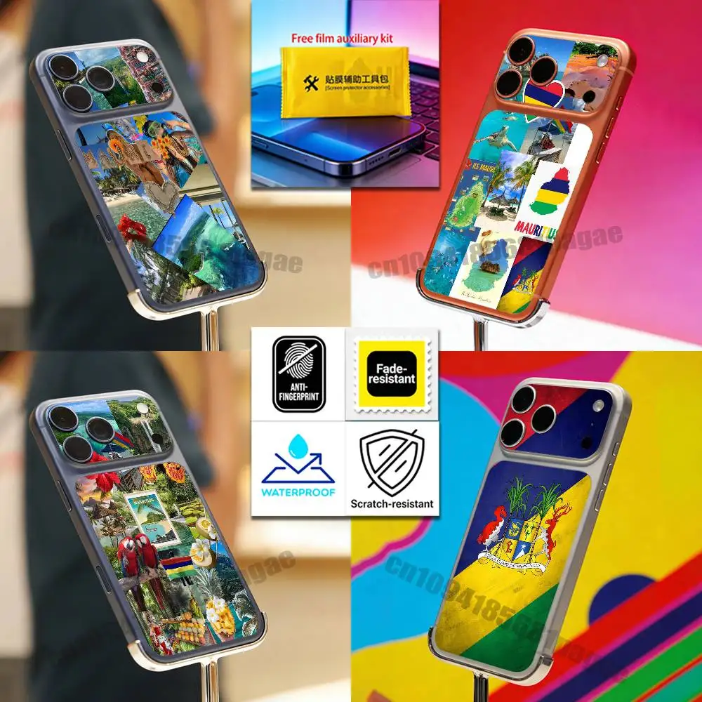 For Mauritius Passport Flag Travel iPhone 17 Pro Max Phone Back Film Decal Skin Wrap Protective Sticker Full Cover
For Mauritius Passport Flag Travel iPhone 17 Pro Max Phone Back Film Decal Skin Wrap Protective Sticker Full Cover
