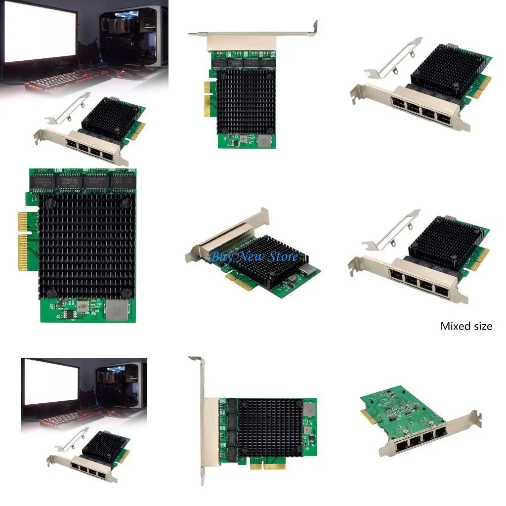 20CE 4-портовый адаптер Ethernet с интерфейсом PCI-Express RTL8125B 4-портовая серверная сетевая карта 2,5 Гбит/с
20CE 4-портовый адаптер Ethernet с интерфейсом PCI-Express RTL8125B 4-портовая серверная сетевая карта 2,5 Гбит/с