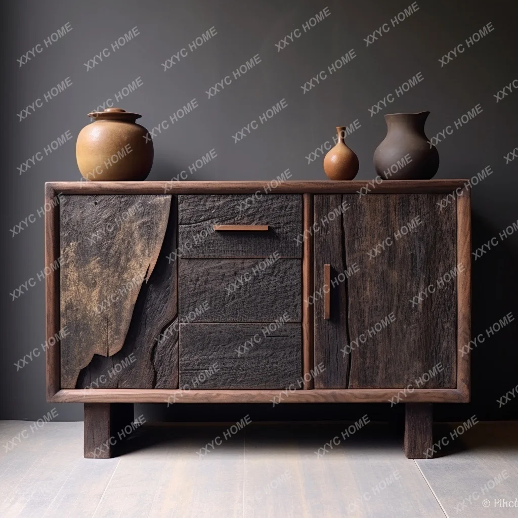 Wabi Sanfeng Solid Wood Entrance Old Wood Dining Side Storage Cabinet Living Room Homestay Tea Room Storage FT
Wabi Sanfeng Solid Wood Entrance Old Wood Dining Side Storage Cabinet Living Room Homestay Tea Room Storage FT