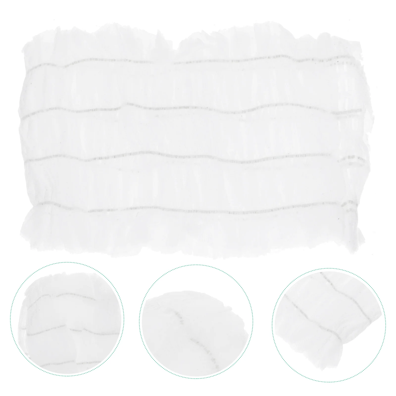 100 Pcs Non woven Hair Tie Wide Bands Headdress Makeup Headband Spa Wraps Fabric Soft Lightweight Stretch Skin Care Disposable
100 Pcs Non woven Hair Tie Wide Bands Headdress Makeup Headband Spa Wraps Fabric Soft Lightweight Stretch Skin Care Disposable