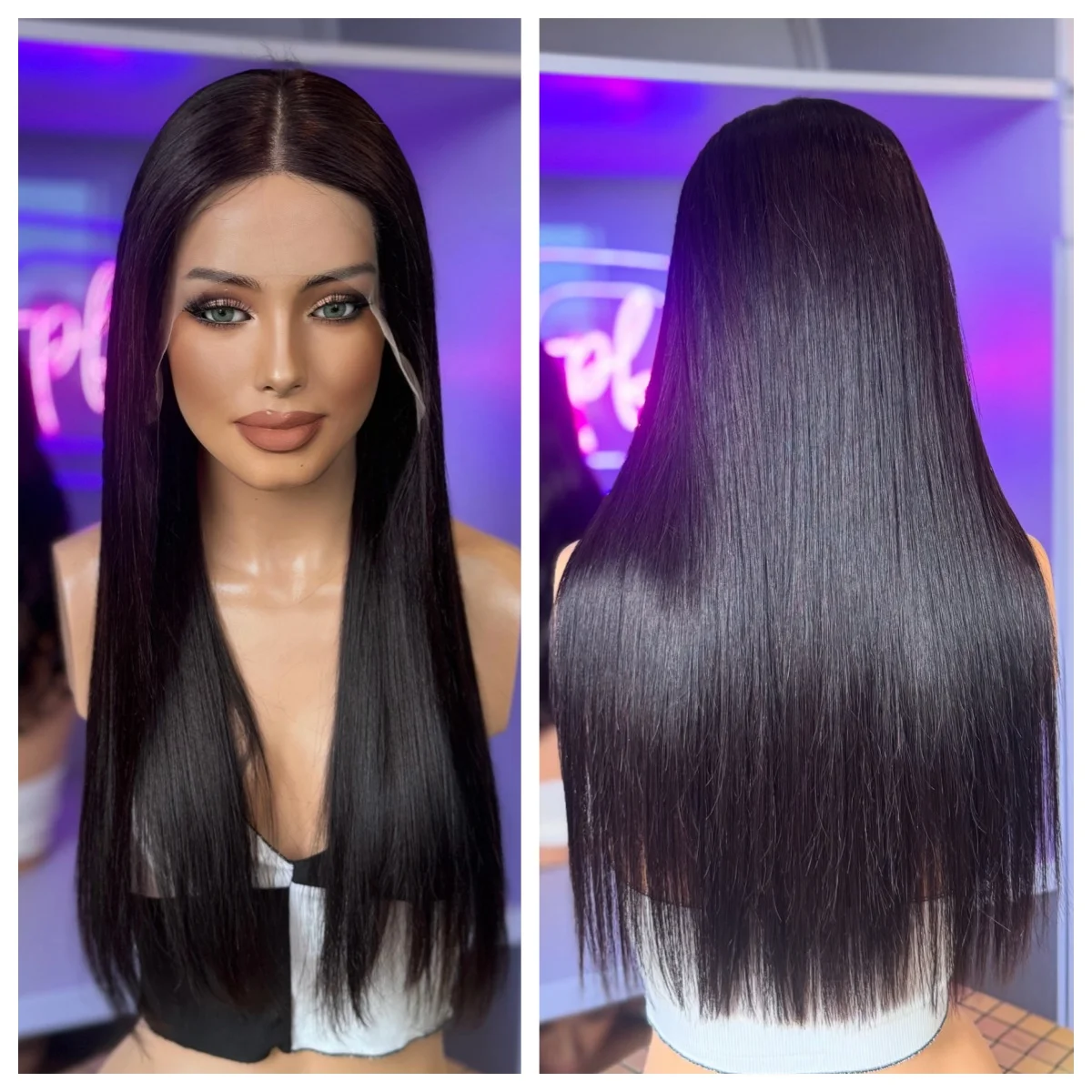 Long Silky Straight wig Natural Black wig Natural Looking Synthetic 13x4 Lace Front Wigs For Women Cosplay
Long Silky Straight wig Natural Black wig Natural Looking Synthetic 13x4 Lace Front Wigs For Women Cosplay