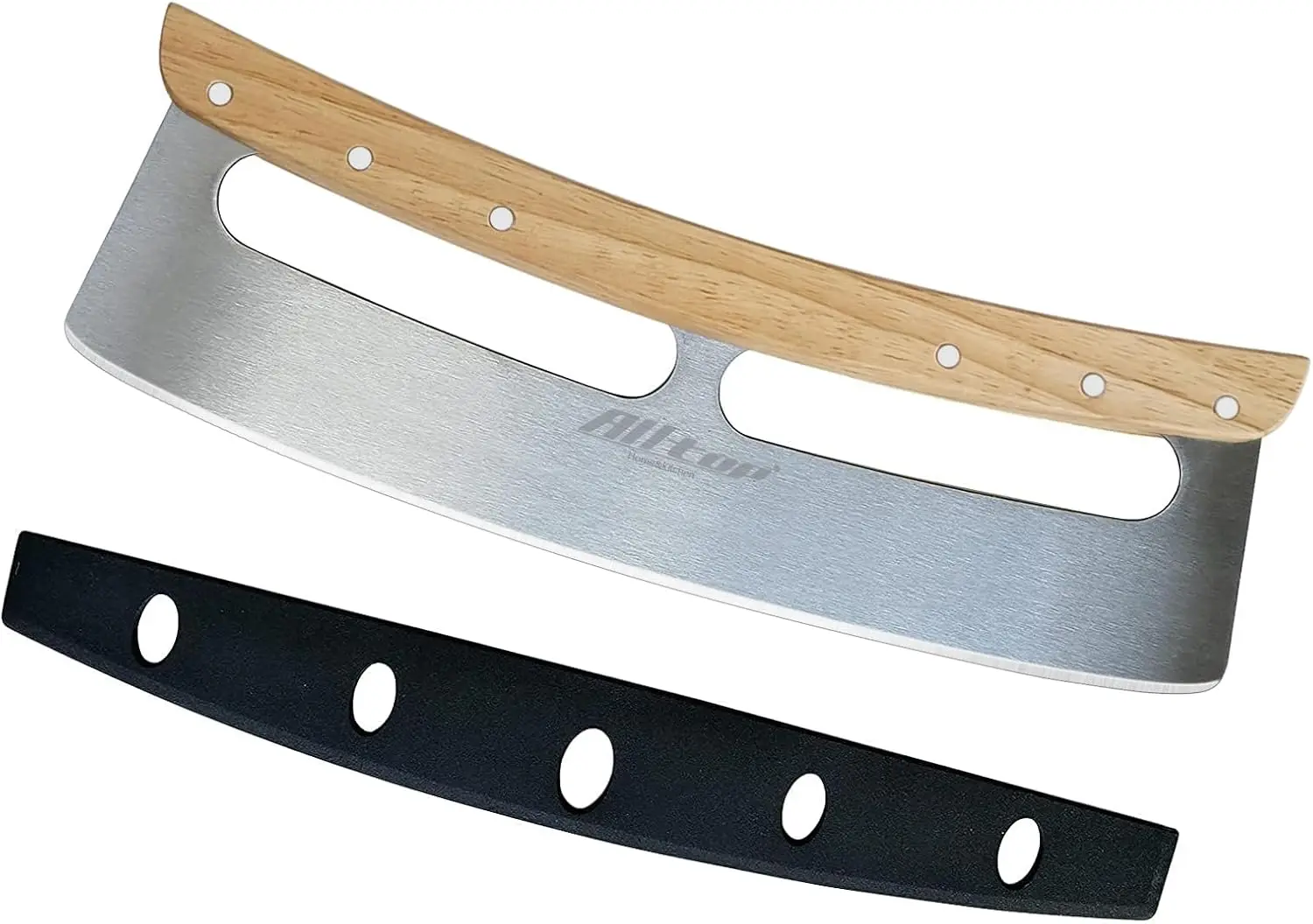High Performance Stainless Steel Pizza Cutter with Wooden Handle - Efficient Kitchen Tool for Home and Restaurant Use
High Performance Stainless Steel Pizza Cutter with Wooden Handle - Efficient Kitchen Tool for Home and Restaurant Use