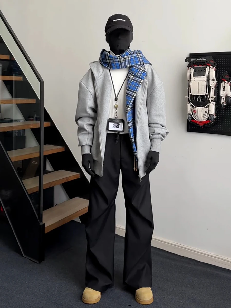 Cleanfit Men's Spring Autumn Loose Drapey Workwear Pants Woven Trousers Straight Leg Knife Casual Trousers
Cleanfit Men's Spring Autumn Loose Drapey Workwear Pants Woven Trousers Straight Leg Knife Casual Trousers