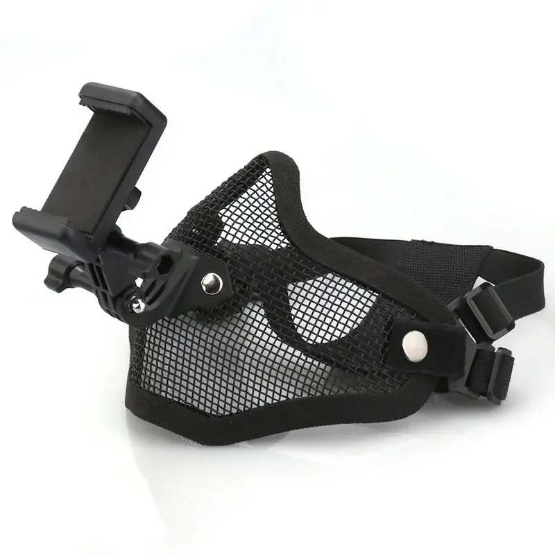 Mesh Half Mask Mount for Gopro DJI Sports Camera First-person Perspective Shooting Universal Mobile Phone Bracket Holder
Mesh Half Mask Mount for Gopro DJI Sports Camera First-person Perspective Shooting Universal Mobile Phone Bracket Holder