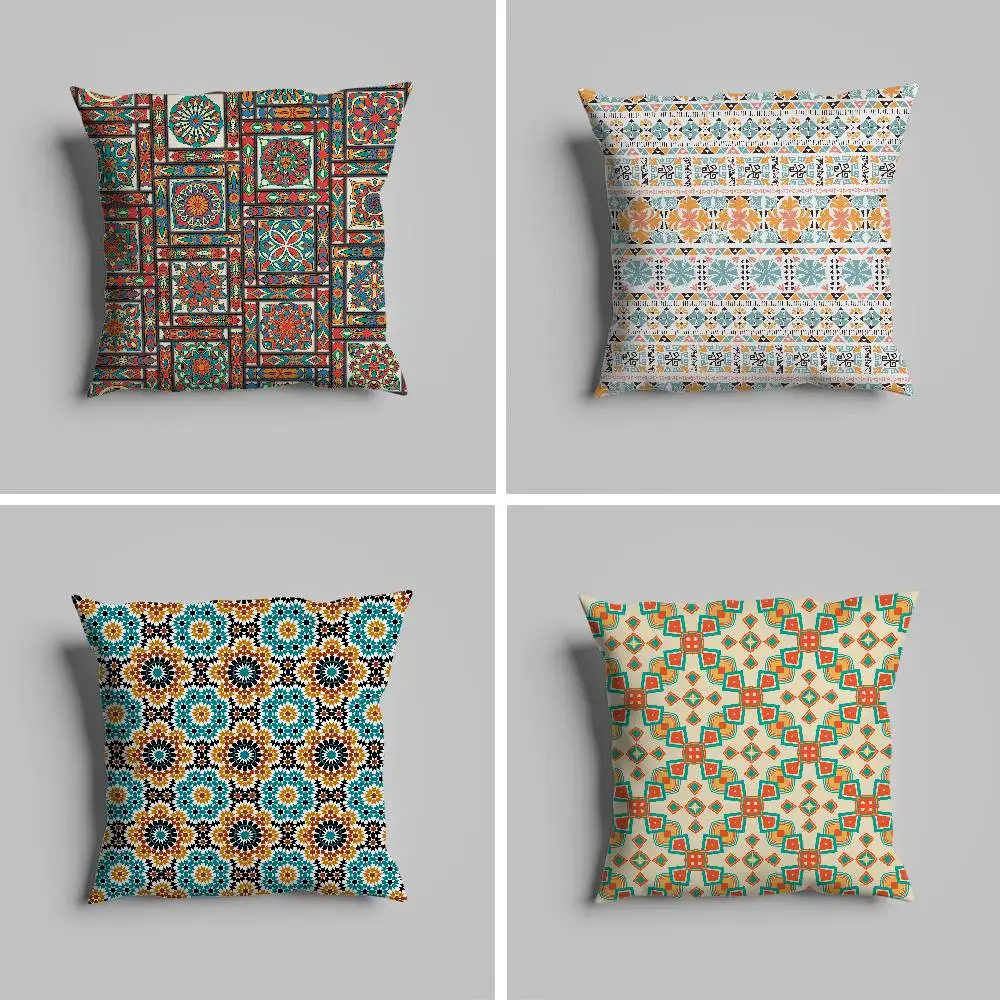 Moroccan Ethnic Pattern Pillow Case Pillowcase For Car Pillows 60x60 Cushions Luxury Double Sided Cover Home And Decoration Sof
Moroccan Ethnic Pattern Pillow Case Pillowcase For Car Pillows 60x60 Cushions Luxury Double Sided Cover Home And Decoration Sof