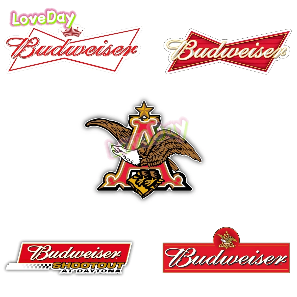 BUDWEISER’s Sticker Decal Beer Company Sponsors Racing Car Sticker Vinyl Auto Motorcycle Bar Wall Sticker
BUDWEISER’s Sticker Decal Beer Company Sponsors Racing Car Sticker Vinyl Auto Motorcycle Bar Wall Sticker