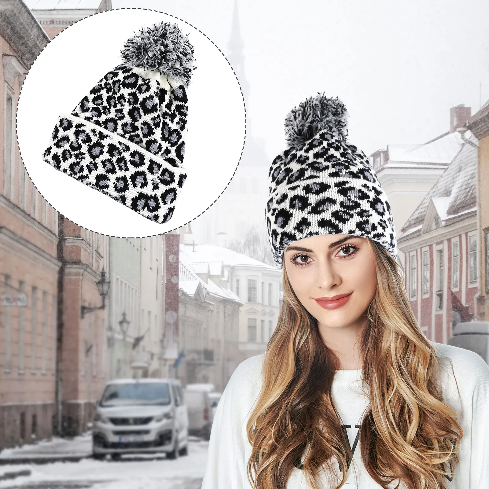 Women's Hats & Caps Warm Knitted Beanie Wool Pompom Outdoor Woolen Knitting White
Women's Hats & Caps Warm Knitted Beanie Wool Pompom Outdoor Woolen Knitting White