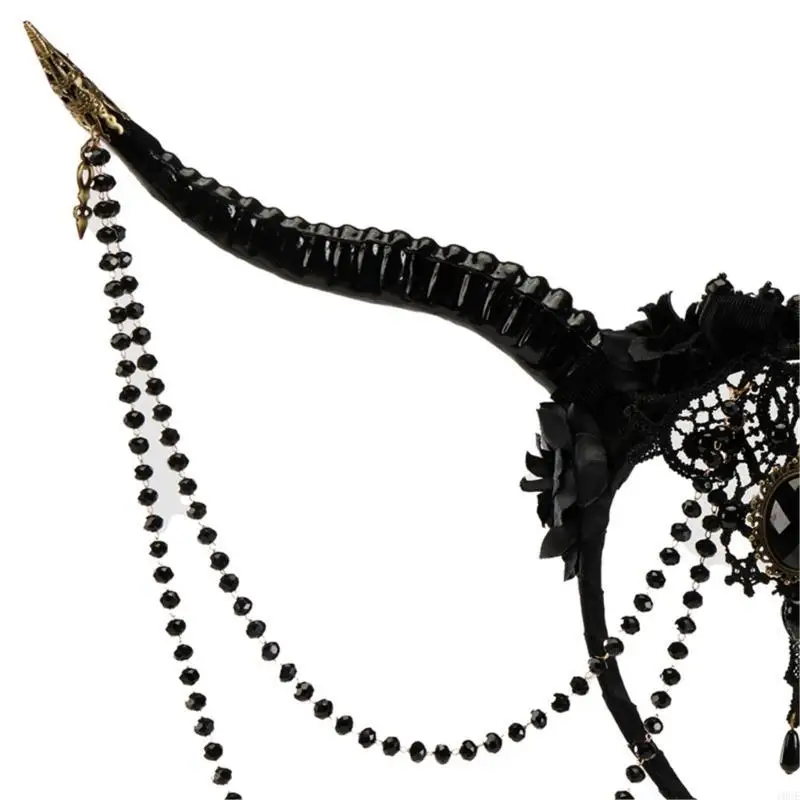 Statement Headbands Halloween Costume Headwear Headpieces with Chain Flower
Statement Headbands Halloween Costume Headwear Headpieces with Chain Flower