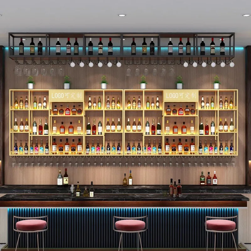Liquor Holder Bar Cabinet Cocktail Wallmounted Inverted Modern Wine Cabinets Display Whisky Cremalheira De Vinho Bar Furniture
Liquor Holder Bar Cabinet Cocktail Wallmounted Inverted Modern Wine Cabinets Display Whisky Cremalheira De Vinho Bar Furniture