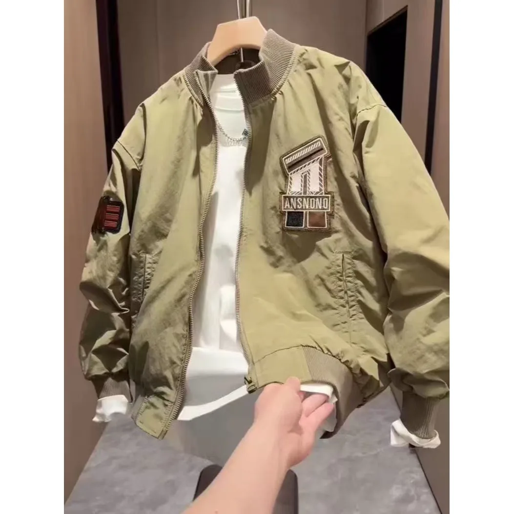 Autumn Winter Large Size American Baseball Collar Jaet Men's Youth Top Thin Design Sense Outerwear Polyester Fiber Long Sle...
Autumn Winter Large Size American Baseball Collar Jaet Men's Youth Top Thin Design Sense Outerwear Polyester Fiber Long Sle...