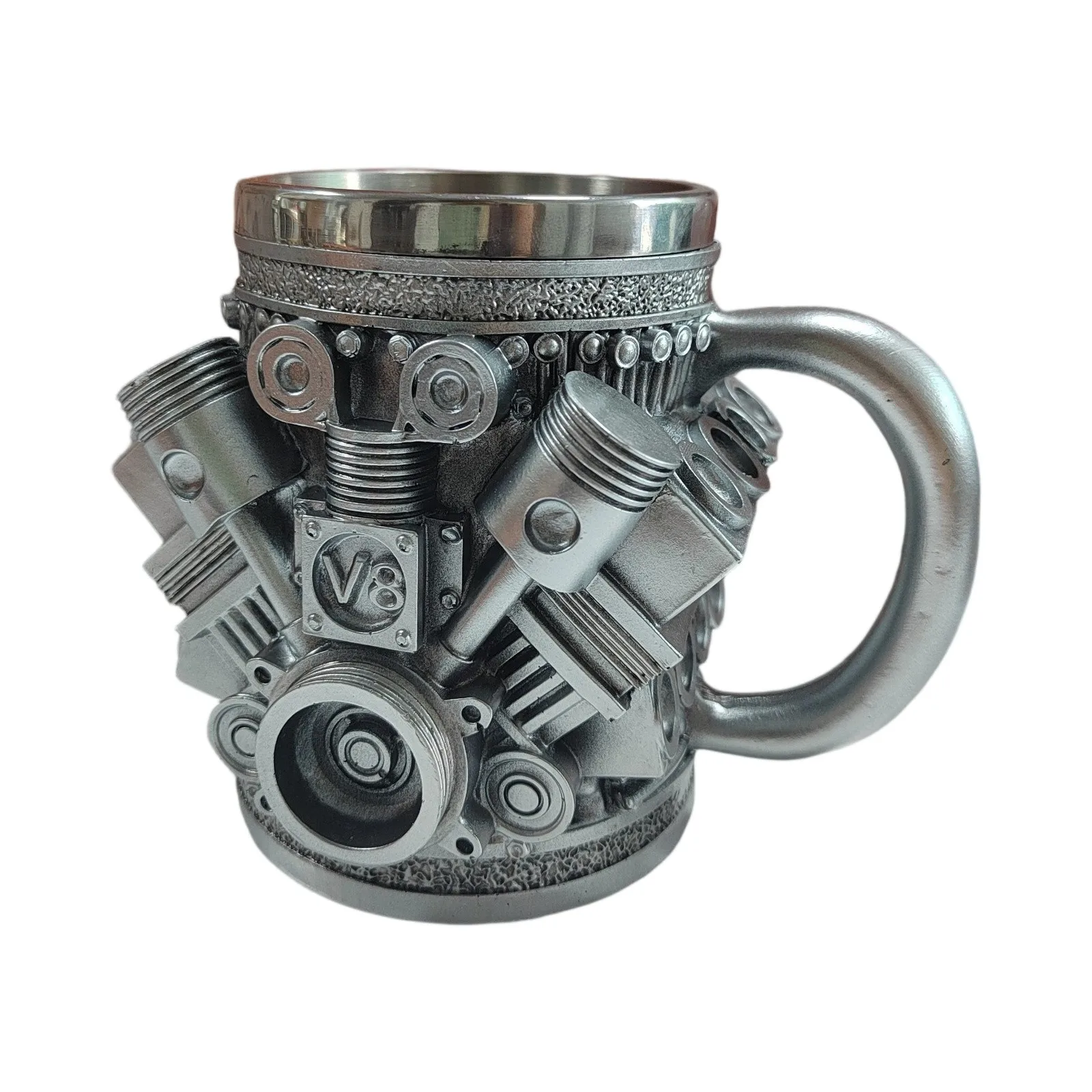 V8 Engines Stainless Steel Coffee Mug Funny Car Engine Design Mug Coffee Cup Cocktail Mug Tea Cup For Car Enthusiasts 2025
V8 Engines Stainless Steel Coffee Mug Funny Car Engine Design Mug Coffee Cup Cocktail Mug Tea Cup For Car Enthusiasts 2025