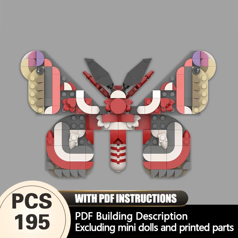 Creators Animal Series Model MOC Building Bricks Saturniidae Modular Technology Gifts Holiday Assemble Children Toys Suit
Creators Animal Series Model MOC Building Bricks Saturniidae Modular Technology Gifts Holiday Assemble Children Toys Suit