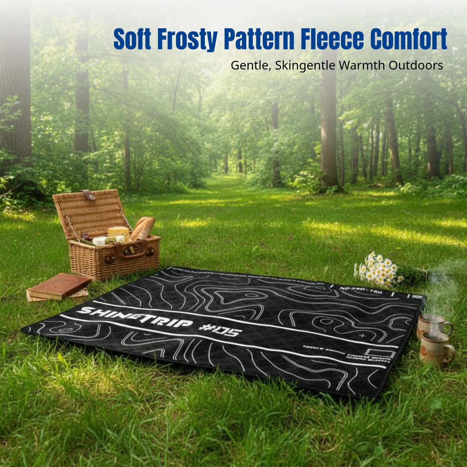 Outdoor Mat, Frosted Plush Durable Blanket, Lightweight Ultrasonic Moisture-Resistant Pad
Outdoor Mat, Frosted Plush Durable Blanket, Lightweight Ultrasonic Moisture-Resistant Pad