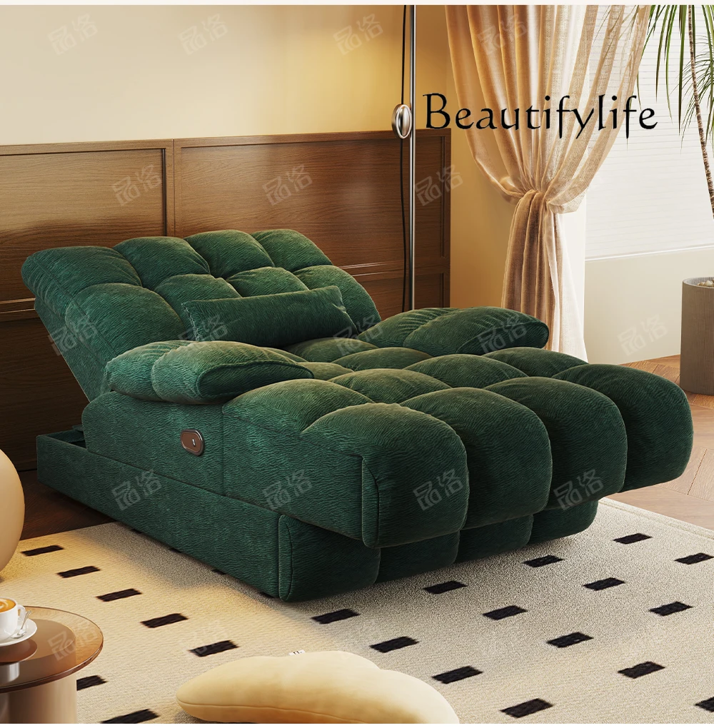 Multifunctional recliner small apartment bedroom living room retro designer fashionable high-end new
Multifunctional recliner small apartment bedroom living room retro designer fashionable high-end new